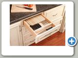 Knife block insert